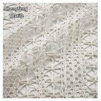 3010 #   Tissu Jacquard 100% Polyester à Maille Grossière, Motif Riz, pour Châles, Bonnets et Gilets Tricotés pour Femmes