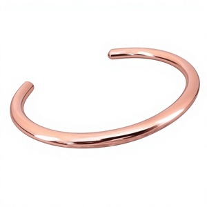 Traditional Indian <b>Copper</b> <b>Bracelet</b> Handmade Adjustable Fashion Jewelry Gift For Men Women Wellness Accessory - Product Image 1