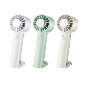 Portable Mini USB Rechargeable Hand Fan Cute Personal Pocket Fan <b>Three</b> Wind Speeds Low Noise Battery Capacity 400mAh Outdoor Use - Product Image 3
