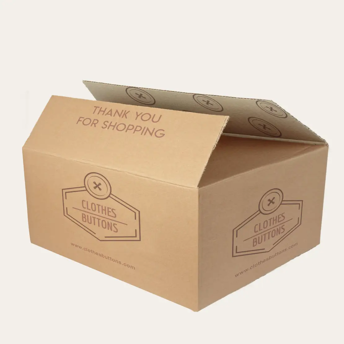고품질 골판지 상자 공급 업체 제품 포장 상자 화이트 핑크 배송 상자 사용자 정의 로고