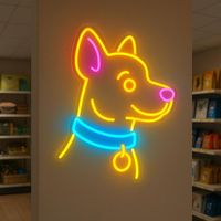 Cachorro Personalizado Brillante como el Neón, Divertido y Lleno de Personalidad