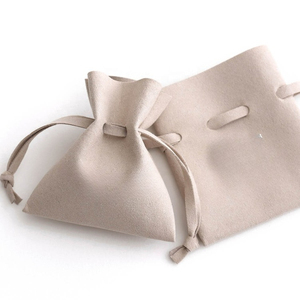 Bolsa de Regalo para Joyería de Microfibra Mini, Bolsa de Embalaje con Cordón, Bolsa para Joyería - Product Image 4