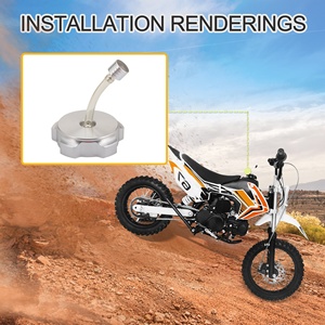 GOOFIT Bouchon de réservoir de carburant pour 50cc 70cc <span class=keywords><strong>90cc</strong></span> 110cc 125cc Dirt Pit Bike <span class=keywords><strong>Motocross</strong></span> Essential Motorcycle Body Systems - Product Image 6