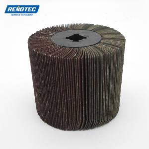 Meule de polissage en oxyde d'aluminium et zircone du fabricant 120X100X19mm meules <span class=keywords><strong>à</strong></span> tambour <span class=keywords><strong>à</strong></span> lamelles abrasives pour le métal - Product Image 2