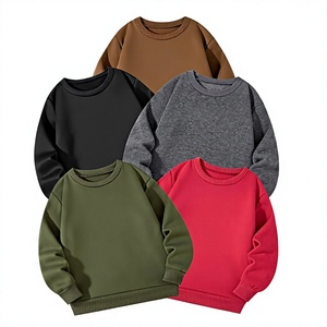 Women’s Plain Sweatshirt Bulk Wholesale Blank Crewneck <b>Jumper</b> for Sublimation and Screen Printing Cotton Blend Knitted Casual - Product Image 1