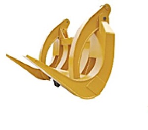 Fourchette à bois mécanique 4-9m grappins de déchargement de bûches avec <span class=keywords><strong>dent</strong></span> supérieure droite Type de <span class=keywords><strong>dent</strong></span> décalée - Product Image 4