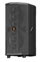 Enceinte portable BD Sound Dual 8 pouces sur chariot pour amplificateur sans fil 220W, idéale pour home cinéma, fêtes et extérieur, compatible téléphone portable