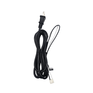 Cable de Alimentación <span class=keywords><strong>IEC</strong></span> C13 de 2 Pines Estándar Japonés, JIS C 8303 con Certificación PSE, H05VV-F, Cable de Repuesto para Monitor de Computadora y TV, Blanco y Negro - Product Image 6