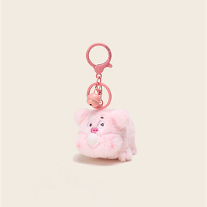 Animal Soft Panda Frog Plush Keychain Toy for Kids