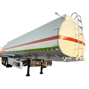 40000 L 6 Compartimenten Stookolie Benzine Diesel Vloeibaar Transport Oplegger Tankwagen Voor Mali