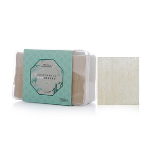 Almohadillas de algodón Lamela, 480 unidades, almohadillas desmaquillantes de fibra de bambú en caja, algodón Natural, absorbente fino para el cuidado de la cara B316 - Product Image 5