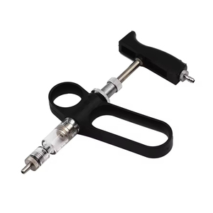 Seringue vétérinaire automatique noire réglable de type S avec une capacité de 2 ml, durable pour l'utilisation animale - Product Image 4