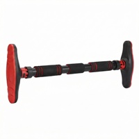 Barra de dominadas ajustable para montar en la pared, equipo de gimnasio para entrenamiento de fuerza y ejercicios de dominadas