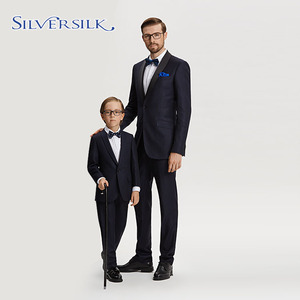 Elegante Completo Coordinato per Famiglia, Blazer Nero per Padre e Figlio, Abito da Uomo con Giacca e Pantaloni - Product Image 4