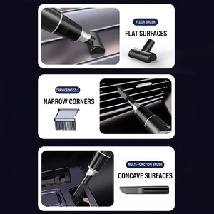 Vente Flash - Aspirateur <span class=keywords><strong>à</strong></span> main sans fil <span class=keywords><strong>mini</strong></span> 120W PCMOS ABS, haute aspiration, portable, pour voiture, poils d'animaux, nettoyage de canapé, fonction sèche - Product Image 4