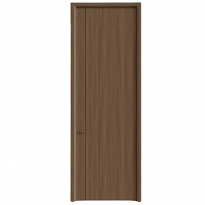 Porte d'hôtel en bois ignifugée au design moderne, insonorisée, sans peinture pour l'intérieur résidentiel, en fibre de verre pour l'extérieur. - Product Image 3