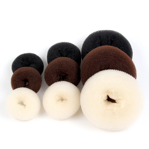 Vente directe d'usine fleur bourgeon <span class=keywords><strong>coiffure</strong></span> bande de cheveux outil de <span class=keywords><strong>coiffure</strong></span> donut tempérament cheveux bigoudi - Product Image 1