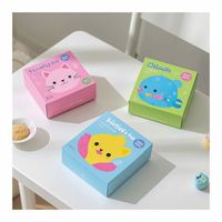 Boîte de papier portable personnalisée Macaron de vente chaude