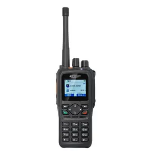 DMR kirisun DP990 radio portatile professionale a lungo raggio con AES256 e walkie talkie display