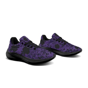 Zapatillas Deportivas al por Mayor de Fábrica, Zapatillas Personalizadas Amethyst Rose Romance para Mujer, Ligeras y Casuales para Caminar - Product Image 3