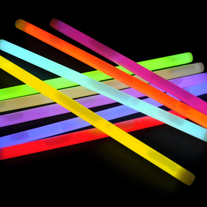 מקלות זוהרים צבעוניים ענקיים של אלזה בגודל 14 אינץ' למסיבות, אירועים, הופעות חוץ, זוהרים בחושך - Product Image 5