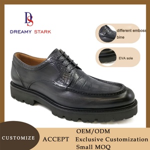 Handmade Italian High Quality Genuine Leather Slip-On Comfort <b>Men</b> <b>Dress</b> Shoes & Oxford Custom Logo Brand Original Office Career - Product Image 4