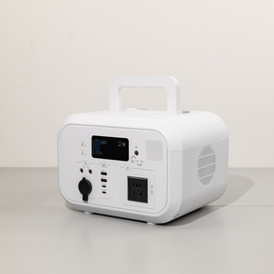 Portable 600W Portable Charging Power Station with Pure Sine Wave Solar Power Station with LCD Display Screen - Product Image 1
