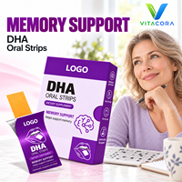 Bandes de film orales à dissolution rapide DHA Oméga 3 OEM ODM pour la nutrition cérébrale, la mémoire et le soutien cognitif – Complément sous marque privée