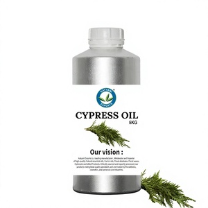 GMP Certified 5 KG Cypress <b>Essential</b> <b>Oil</b> Steam Distilled Pure <b>Oil</b> - With Aromatherapy Cosmetic & Therapeutic Grade - From India - Product Image 1