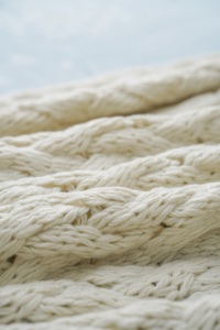 Très chaud tricot croisé main brossé 100% acrylique OEKO-TEX certifié anti-boulochage moderne toute saison lavable en machine - Product Image 3