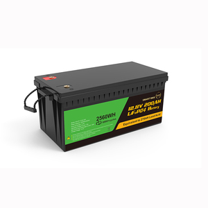 Paquete de Baterías de Iones de Litio LFPEO4 de Alta Capacidad, 200Ah, 2560Wh, 12.8V, para Energía Solar de Respaldo en el Hogar - Product Image 1
