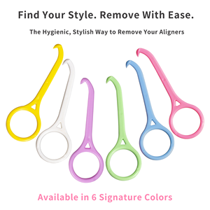 पोर्टेबल अलाइनर रिमूवल टूल इनविजिबल ब्रेसेस रिमूवर हुक रिटेनर निकालने का उपकरण मौखिक स्वच्छता मैनीक्योर सेवर - Product Image 2
