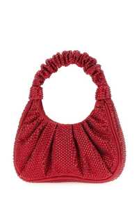 Sac design de haute qualité JW Pei poignée froissée cristaux rouges Gabbi sac à main doublé à l'intérieur avec poche pour cartes - Product Image 2