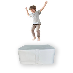 Cubierta de trampolín de salto, Cojín cuadrado tipo trampolín deportivo, estera de rebote - Product Image 1