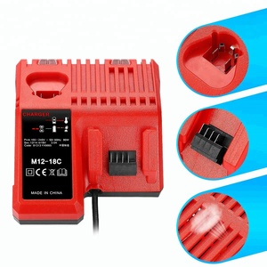 100-240 V Outil Électrique <span class=keywords><strong>Chargeur</strong></span> De Batterie pour <span class=keywords><strong>Milwaukee</strong></span> 12 V-18 V Batterie <span class=keywords><strong>Chargeur</strong></span> <span class=keywords><strong>Rapide</strong></span> - Product Image 5