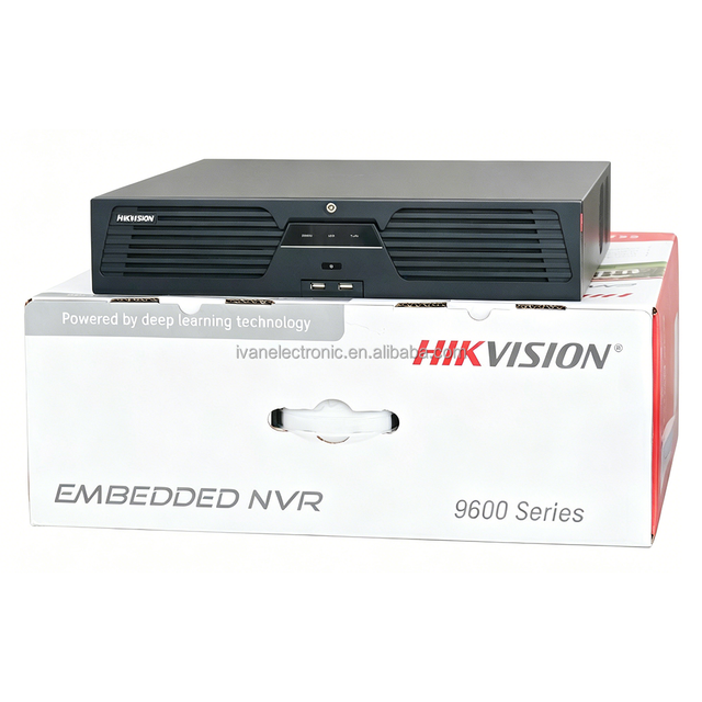 Brand New Original HIK DS-9664NI-M16 64CH 3U 8K NVR 400Mbps Bandwidth ANPR People Counting IP Camera Network Video Recorder