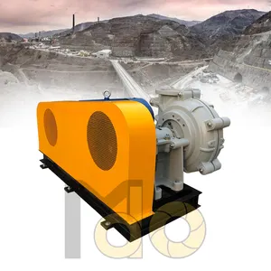 Sand Pump 4 Corrosion Resistant Industrial Dredging Sand Mining Non Clog Slurry Pump Horizontal Slurry Sand Pump