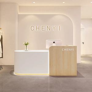 Comptoir de réception coloré Zxm, comptoir d'hôtel, magasin de vêtements, comptoir moderne, salon de beauté, caisse enregistreuse à vendre - Product Image 3