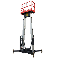 Plateforme élévatrice verticale haute performance 4m 6m 8m 12m, élévateur mobile hydraulique pour personnel, pour usage en entrepôt