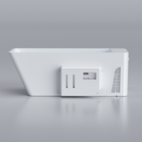 Envío Gratuito Local en EE. UU. - Enfriador Comercial Moderno y Ecológico de Acrílico para Bañeras con Control de Ozono y Cloro para pH en Frío