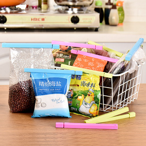 <b>Plastic</b> Bag Sealing Clips 16cm Flexible Food Snack Moisture Proof Closure <b>Strip</b> For Kitchen Storage Use - Product Image 2