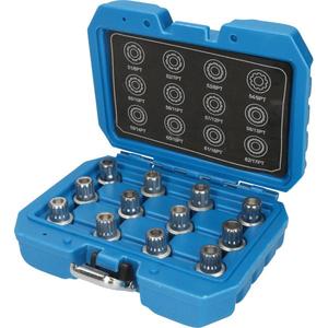 BRILLIANT TOOLS - BT691190 Wheel locking <b>key</b> set for <b>VW</b> (12 pcs.) - EAN 4042146813249 BRAKES AND WHEELS - Product Image 1