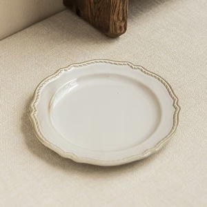 Assiette en céramique de style français, jetable, pour la maison, le dîner, le steak, le <span class=keywords><strong>petit</strong></span>-déjeuner et les pâtes occidentales, vaisselle polyvalente - Product Image 6