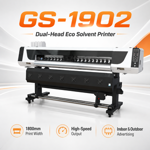 Impresora Eco Solvente de Doble Cabezal GOOSAM de 1.8m I3200 I1600, Máquina de Impresión de Gran Formato para Pancartas Flexibles - Product Image 1