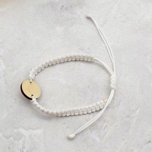 Hot Sale Braided <b>Rope</b> <b>Bracelet</b> Adjustable Women Braided <b>Bracelet</b> with Custom logo - Product Image 3