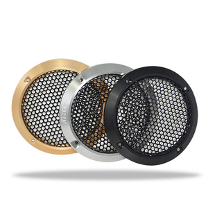 Car Audio <b>Speaker</b> Grille 3.5 Inch Aluminum Alloy For Midrange <b>Tweeters</b> - Product Image 1