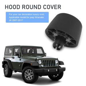 Hood Block <b>Rubber</b> Gasket <b>Plug</b> Kit For Jeep Wrangler JK 2007 2017 Part Number 55395650AD - Product Image 2