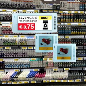 1.54 Inch E Paper Supermarket Retail Store E-Ink Digital <b>Price</b> <b>Tags</b> Epaper Display Electronic Shelf Label Esl With Cloud System - Product Image 1