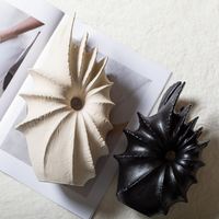 Dropshipping Shopify Creative Euro Style Minimal Bisque Vase en céramique pour la maison Costumes hydroponiques/fleurs séchées