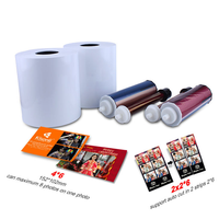 Imprimante photo professionnelle à sublimation thermique HiTi P525L de qualité garantie, impression rapide 4x6/5x7/6x8 pouces pour photomaton